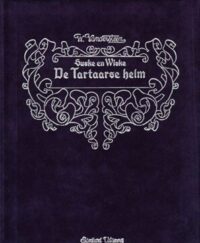 suske-en-wiske-blauwe-reeks-3-de-tartaarse-helm-luxevelours-suske-en-wiske-blauw-reeks-bibliofiele-heruitgave-standaard-uitgeverij Suske en Wiske De Tartaarse Helm Blauw velours Hardcover