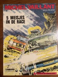 Michel Vaillant 5 meisjes in de race
