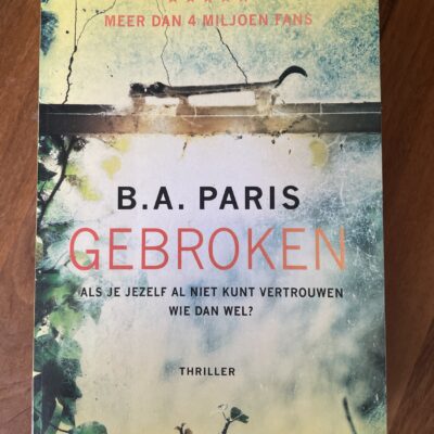 B.A. Paris - Gebroken