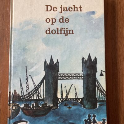 De jacht op de dolfijn Wim Hora - Voorkant boekomslag hardcover uitgave 1964