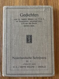 J.H. van den Bosch - Gedichten voor de laagste klassen van H.B.S. en Gymnasium