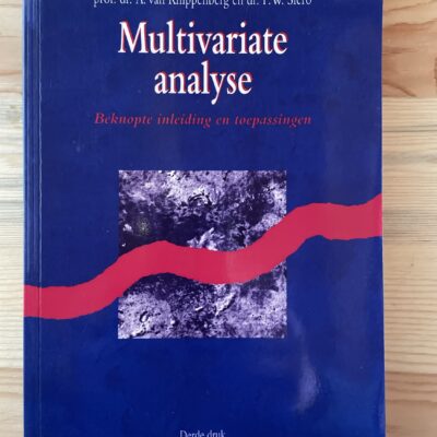 Prof. Dr. A. van Knippenberg - Multivariatie analyse