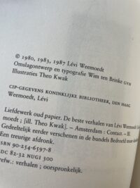Lévi Weemoedt - Liefdewerk oud papier