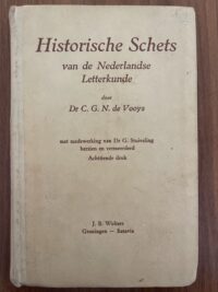 Dr. De Vooys - Historische schets van de Nederlandse Letterkunde