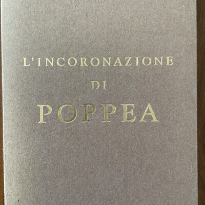 Claudio Monteverdi - L’incoronazione di Poppea