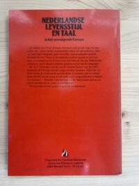 Dr. A.J. Verbrugh - Nederlandse levensstijl en taal