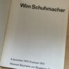 Wim Schuhmacher - Museum Boymans - van Beuningen