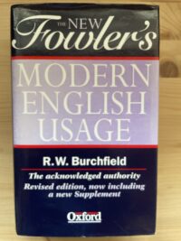 R.W. Burchfield - Modern English usage