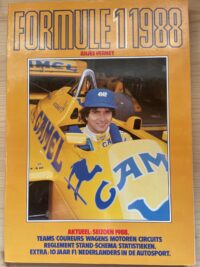 Anjes Verhey - Formule 1 1988 Anjes Verhey - Formule 1 1988