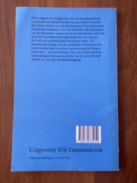 Achterkant met informatie over de reeks van Uitgeverij Vrij Geestesleven