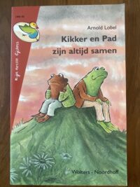 kikker-en-pad-zijn-altijd-samen-arnold-lobel-ank-van-wijngaarden-1996-front.jpg Voorkant van de Mijn Eerste Lijsters paperback Kikker en pad zijn altijd samen vertaald door Ank van Wijngaarden