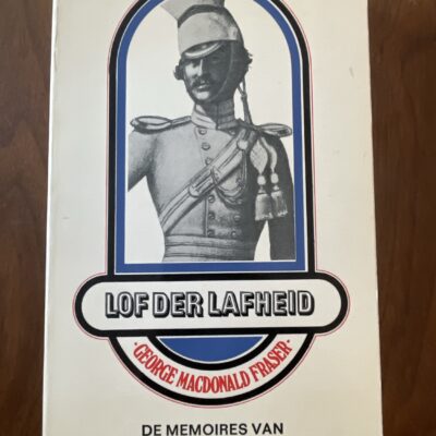 Voorkant van de pocket Lof der lafheid door George MacDonald Fraser omslag Dick Bruna