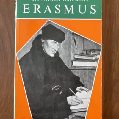 Voorkant van de Phoenix-pocket nummer 70 Erasmus door Dr. Antoon Vloemans uit 1962