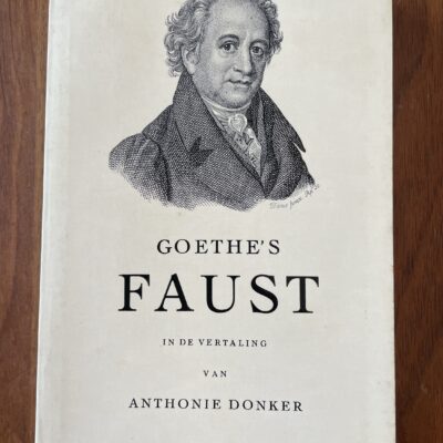 Voorkant van het Zwarte Beertje pocketboek nummer 491 Goethes Faust door Anthonie Donker
