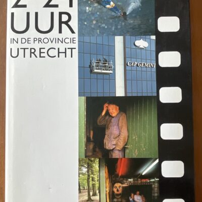 Voorkant van het hardcover fotoboek 2 x 24 uur in de provincie Utrecht met stofomslag