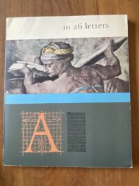 Voorkant van het boek In 26 letters uitgegeven ter gelegenheid van de 25ste Boekenweek 1960 - Softcover