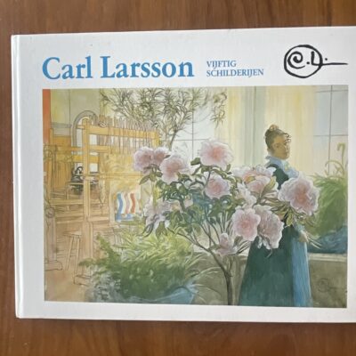 Voorkant van het hardcover kunstboek Carl Larsson Vijftig schilderijen