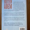 Achterkant van het boek Buiten adem door Christopher Wakling met beschrijving