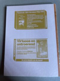 Maatstaf jaargang 1991 nummer 4 - Achterkant omslag literair tijdschrift