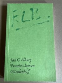 Praatjes kijken Jan G. Elburg - Voorkant boekomslag Meulenhoff