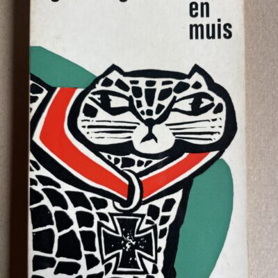 Kat en muis Günter Grass - Voorkant boekomslag Meulenhoff Pockets 1965