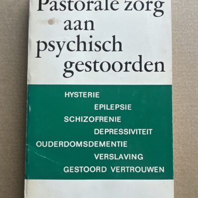 Pastorale zorg aan psychisch gestoorden - Voorkant boekomslag paperback Boekencentrum 1968 nr 29