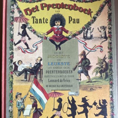 Het prentenboek van Tante Pau Leonard de Vries - Voorkant boekomslag De Bezige Bij