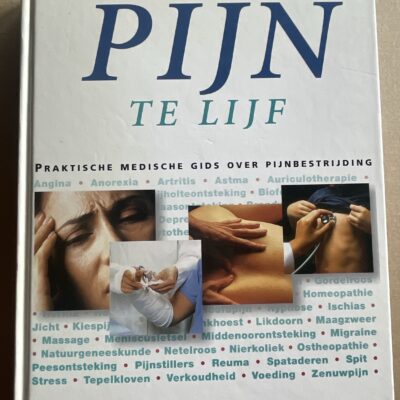 Pijn te lijf Readers Digest - Voorkant boekomslag hardcover medische gids